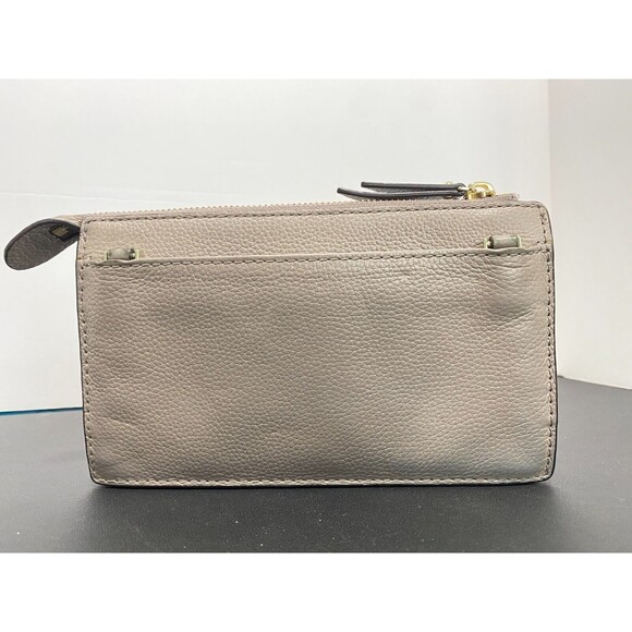 Kate Spade Jackson Crossbody Bag Slate Gray Pebbled Leather Wallet Clutch - Picture 5 of 12